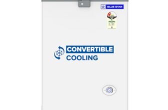 Blue Star HT2-N130, 130 Liter Hard Top Single Door Deep Freezer (108 Liter, White, 2-star)