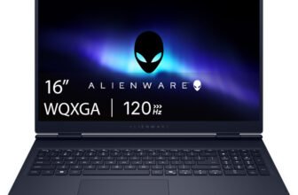 DELL Alienware 16 Aurora (i7 14th Gen) Microsoft Office Home 2024 Intel Core 7 240 H – (16 GB/1 TB SSD/Windows 11 Home/6 GB Graphics/NVIDIA GeForce RTX 4050/120 Hz) OAN1625000701MINO Gaming Laptop(16 inch, Interstellar Indigo, 2.57 Kg, With MS Office)