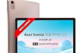 Acer Iconia Tab10 | 10.36″ | 2K IPS Display, 480 Nit | Quad Speakers | 8GB + 128GB (Expandable) | Wi-Fi + (Calling)