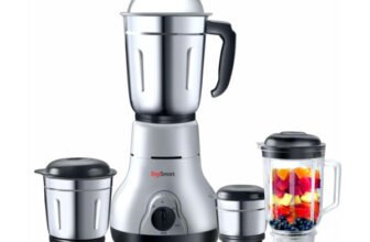 DIGISMART 4 JARS 750 W Mixer Grinder(KITCHEN MATE | 4 Jars | BLACK AND GRAY)