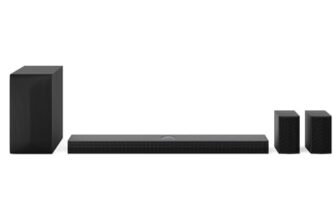 LG New Launch SQ75TR, 600W, 5.1.1Ch, Dolby Atmos, Center Up-Firing Speaker, AI Sound Pro, Wow Synergy, Wireless Subwoofer, Rear Speaker Inbuilt Receiver, QNED Matching Bracket Inside (2024 QNED TV)