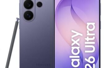 Samsung Galaxy S26 Ultra 5G (Cobalt Violet, 12GB RAM, 256GB Storage) with Built-in Privacy Display, AI Phone, Photo Assist, Creative Studio, 200MP Camera, 5000mAh Battery and Snapdragon 8 Elite Gen 5