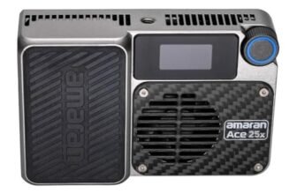 Amaran Ace 25x Pocket Bi-Color LED Light: Boost Mode Up to 32W, Bi-Color Mini Video Light (2,700-6,500K), 1,636 Lux@1m(Silver)