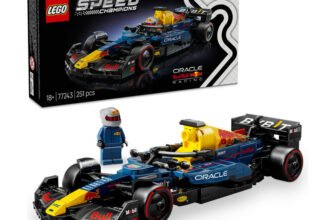 LEGO Speed Champions Oracle Red Bull Racing RB20 F1 Race Car Vehicle Set 77243(Multicolor)