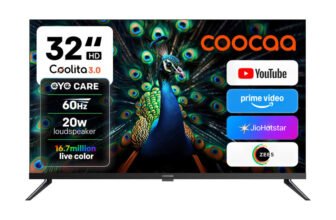 Coocaa S4U Pro 80 cm (32 inch) HD Ready LED Smart Coolita TV 2026 Edition with 20W Speakers Eye Care Narrow Bezel Design 300+ Live Channels(32S4U Pro)