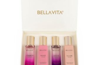 Bella Vita Luxury | Perfume Gift Set for Women 4x20ml | Gifts for Woman | Perfume for Woman | Date, Senorita, Glam, Rose Long Lasting EDP | Floral & Fruity Premium Fragrance