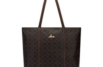 Lavie Women’s Mono Neghan Monogram Print Tote Bag for Women | Tote Bag for Work | Ladies purse | Stylish Shoulder Bag | Gift for Women