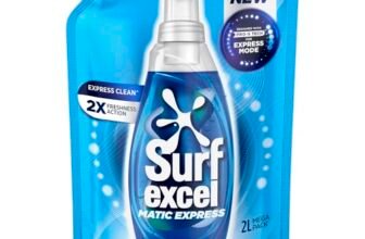 Surf Excel Matic Express Liquid Detergent, Express Clean with 2X Freshness Action 2ltr pouch