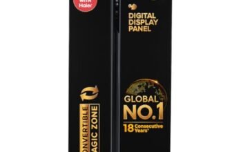 Haier 602 L 3 Star Frost Free Expert Inverter 2-Door Side by Side Refrigerator (HRS-682KS, Black Steel, Magic Convertible, Deo Fresh Technology, 2026 Model)