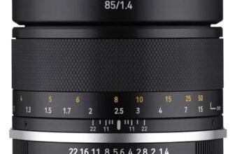 Samyang MF 85mm F1.4 Mk2 Lens for FUJIFILM X (22995), Black