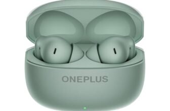 OnePlus Nord Buds 4 TWS Earbuds with 52dB Real-time ANC, Game Sound Spatial Audio, 6-Mic AI Clear Calls, Up to 54hrs Playback, 10 min for 11 hrs Fast Charging, Bluetooth 6.1 – Astral Teal