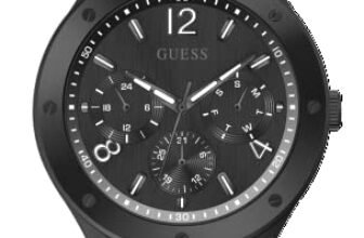GUESS Analog Black Dial Scope Collection Quartz Men’s Watch-GW0454G3