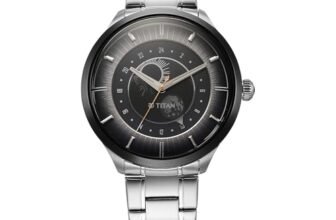 Titan Caleum Sun Moon Phase in Scarlet Red Stellar Edition