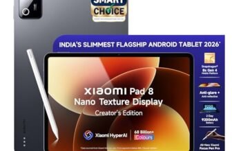 XIAOMI Pad 8 Nano Texture Creator’s Edition with Focus Pen Pro, 11.2 -inch (28.44 CM), LCD 3.2K, 12GB RAM, 256GB ROM, Wi-Fi, Quad Speakers Dolby Atmos, Graphite Grey, AI Enabled