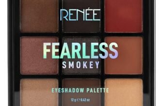 RENEE Fearless Eyeshadow Palettes – Smokey, Highly Pigmented, Shimmery & Matte Vibrant Shades, Silky Texture, Long Lasting, Non-Creasing, Easy-To-Blend & Build Up for Eye-Catching Glamorous Look 12 Gm