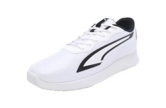 PUMA | Tychonic Men’s Sneakers | White-Black | 8UK