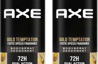 AXE Gold-Temptation Body Spray  –  For Men(430 ml, Pack of 2)