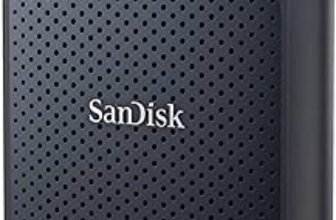SANDISK Extreme 1TB Portable External SSD, 1050MB/s R, 1000MB/s W, 3m Drop Protection, IP65 Water/dust Resistant, PC,MAC & TypeC Smartphone Compatible, 5Y Warranty, Black Color