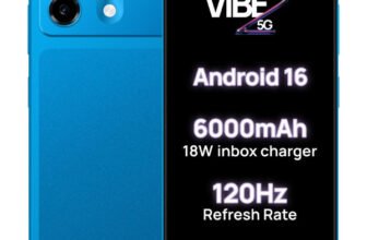 HMD Vibe2 5G (Nordic Blue, 128 GB)(4 GB RAM)