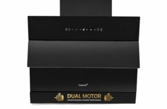 Livpure Zen 60 cm | Slant Shape Chimney | Dual Motor| 1350 m³/hr Suction | Filterless | Touch & Gesture Control | Low Noise | Lifetime Motor + 2 Years Comprehensive Warranty | Black