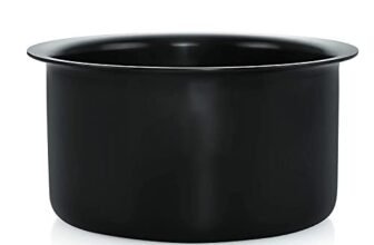 NIRLON Hard Anodised Cook Tope/Gas Stove Compatible Boiling Tope Patila – 3 Litre (Black)