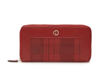 Caprese Avery Zip Around Wallet Large Bordeaux