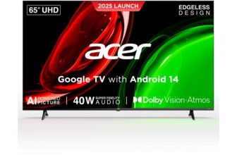 Acer Ultra I Series 163.8 cm (65 inch) Ultra HD (4K) LED Smart Google TV(AR65UDGGU2875BD)