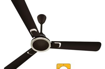 atomberg Erica Signature 1230mm BLDC Ceiling Fan | Newly Launched | Regulator Operated | Advance air+ technology | BEE rated 5 star | Low noise operation | 3 Years Warranty (Blaze Brown)
