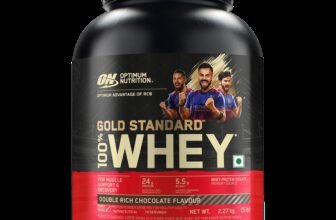 Optimum Nutrition (ON) RCB Limited Edition Whey Protein(2.27 kg, Double Rich Chocolate)