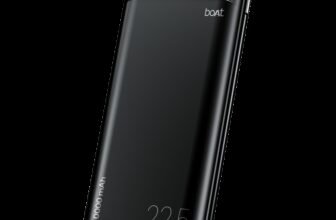 boAt 10000 mAh 22.5 W Power Bank(Phantom Black, Lithium Polymer, for Laptop, Mobile, Speaker, Tablet)