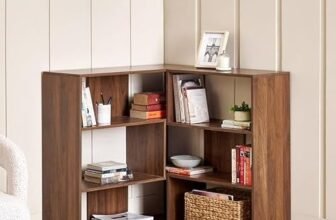 Home Centre | Addison Open Book Shelf | Engineered Wood | Brown | 1 Year Warranty