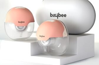 Baybee CuddleFlow Double Wearable Electric Breast Pump for Mothers | Portable Breast Pump Electrical Machine with 3 Modes (Lactation, Milk Suction, Massage) & 15 Suction Levels | Automatic Breast Milk Pump with Rechargeable 1500mAh Battery & LED Display | Hands-Free, BPA-Free 180ml Milk Cup | Quiet, Compact & Premium Carry Case (Orange)