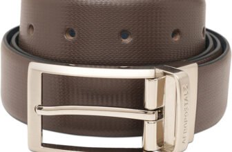 AEROPOSTALE Men Casual Brown Genuine Leather Reversible Belt