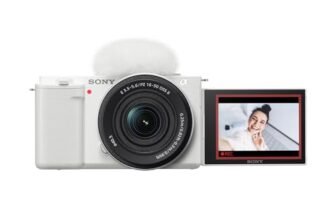 Sony Alpha ZV-E10K with Upgraded SELP1650 (Ver 2) Power Zoom Lens | 24.2 MP Interchangeable-Lens Mirrorless vlog Camera, Made for Creators | APS-C Sensor 4K Movie Recording-White