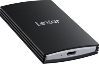 Lexar Armor SL700 Portable SSD, 2TB, up to 2000MB/s Read, up to 2000MB/s Write, Compatible w/Type-C Laptops, iPhone 15, Smartphones, Tablets, PS5, Xbox, USB 3.2 Gen 2×2, Slim and Lightweight