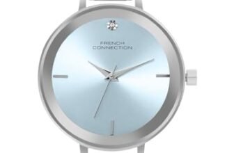 French Connection Éclat Teal Round Dial Womens Analogue Watch FCN074SM