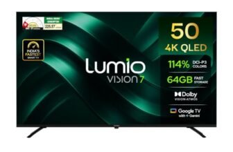 Lumio Vision 7 II 2026 139 cm (50 inches) 4K Ultra-HD Smart QLED Google TV FTW2-ADSK