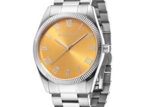 Giordano Classic Formal Analog Watch for Men with Stainless Steel Strap and Roman Numeric Indices -GZ-50112