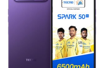 Tecno Spark 50 5G (Fantasy Purple, 128 GB)(4 GB RAM)