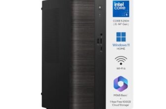 ASUS V501 (2026),Intel Core 5 210H (i5-14th Gen),Intel UHD iGPU, 8GB RAM, 512GB SSD,Windows 11,M365 Basic(1Y)* Office 2024,Black,5.06 Kg,V501SV-05210H008WS,with wired Keyboard & Mouse,Desktop Tower PC