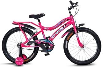 URBANSTAR 20T BENZO Model Kids Cycle (Pink) 20T Roadster Cycle -Semi Assemble (Single Speed- Pink-Rigid, Fork)