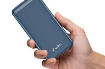 URBN 20000 mAh 22.5 W Compact Pocket Size Power Bank(Blue, Lithium Polymer, Fast Charging, Power Delivery 3.0 for Mobile, Tablet, Earbuds, Smartwatch, Speaker)