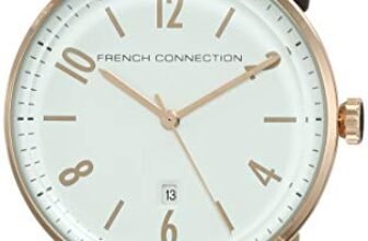 French Connection Dress Analog White Dial Men’s Watch-FC155BR