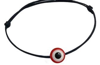 SUSVIJ EVIL EYE BLACK THREAD (Pack of 1)