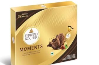Ferrero Rocher Moments, 32 Pcs,Hazelnut,185.6 Gm