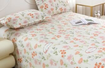 MollisHomes Dew Cotton Bedsheet for Double Bed 160 TC 250 x 225 CM, Beige
