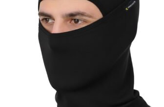 FREECULTR Black Helmet Skull Cap for Men(Size: Free,  Balaclava)