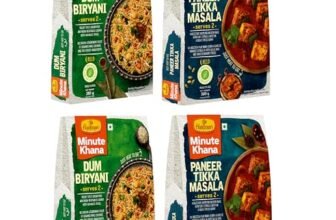 Haldiram’s Nagpur Ready To Eat Paneer Tikka Masala 300g (Pack of 2) With Dum Biryani 200g (Pack of 2) Combo