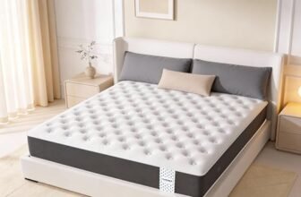 Florance Premium Flip Dual Comfort Mattress with Pain Relief Technology, 3 Layers, Reversible Medium Soft & Firm Side, Quilted Knitted Fabric, King Size Mattress, 10 Years Warranty, 72x72x4
