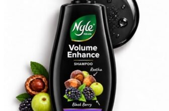 Nyle Naturals Volume Enhance Shampoo|Blackberry & Amla|1000ml
